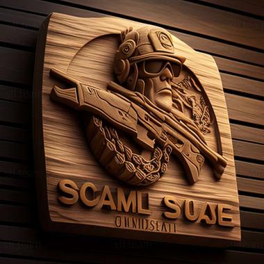 3D модель Игра SOCOM U.SNavy SEALs (STL)